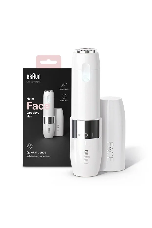 Braun Fs1000 Mini Tüy Alma Makinesi Pil Ve Temizleme Fırçası, Seyahat Boy, Kablosuz Kullanım
